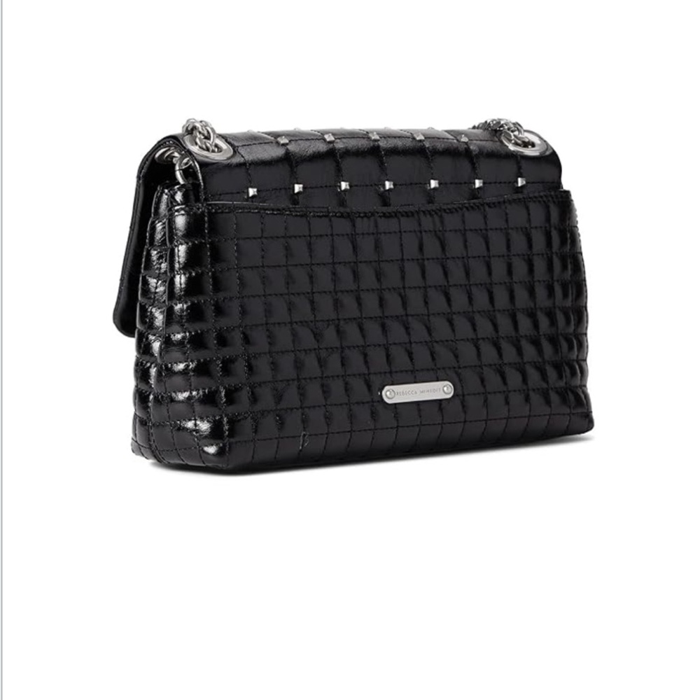 REBECCA MINKOFF EDIE SQUARE CROSSBODY W/ STUDS - Picture 3 of 4